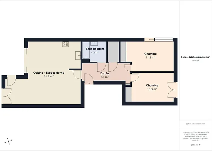 Apartment Pour 4 Personnes Au Coeur De La Baule-Escoublac